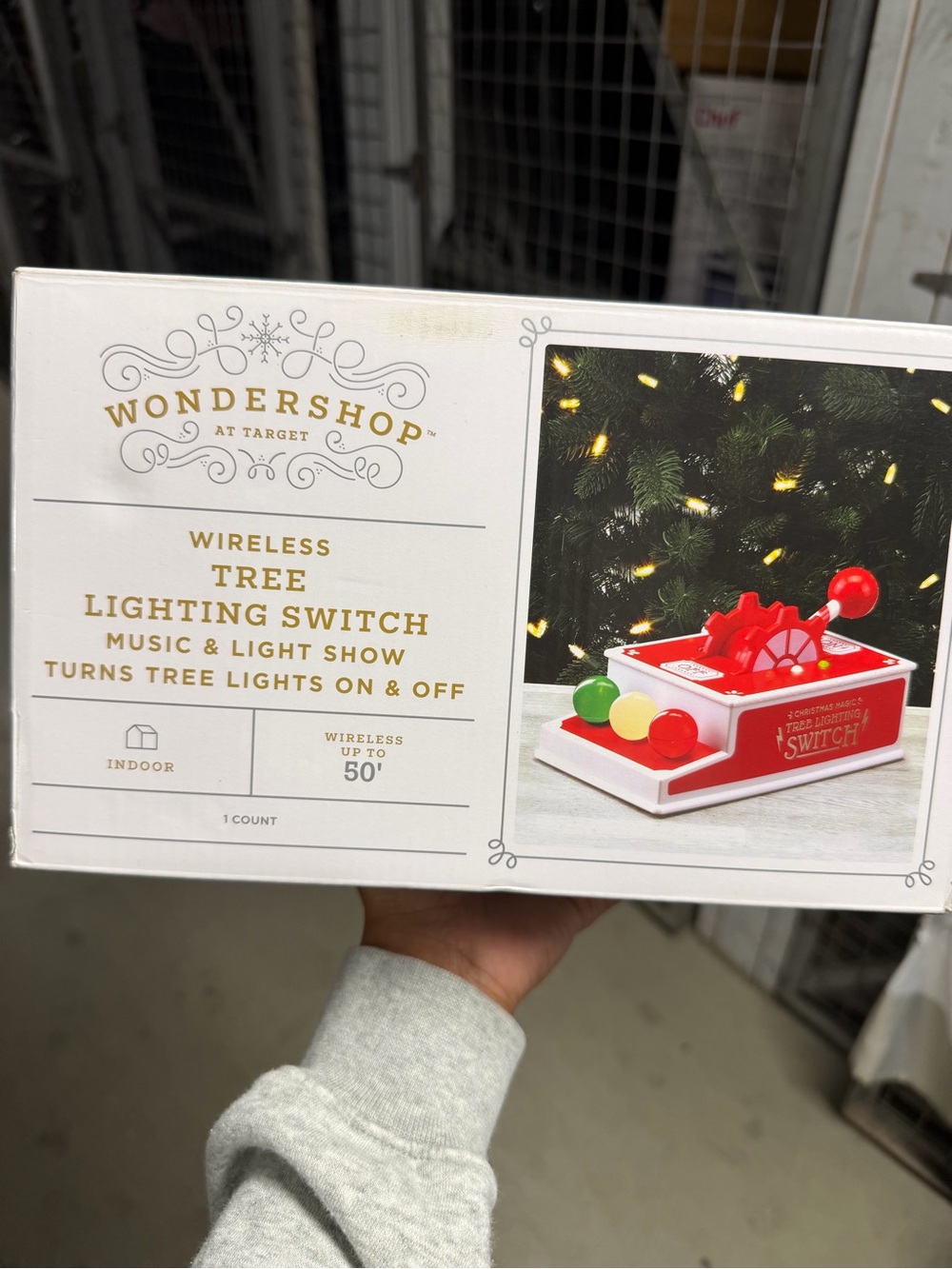 Wondershop White Wireless Tree Lighting Switch
